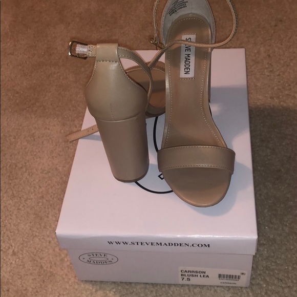 Steve Madden Shoes - Steve Madden Carson blush lea sandal Steve Madden Shoes - Steve Madden Carson blush lea sandal